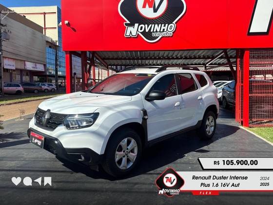 RENAULT DUSTER 1.6 16V SCE FLEX INTENSE PLUS X-TRONIC RENAULT DUSTER 1.6 16V SCE FLEX INTENSE PLUS X-TRONIC